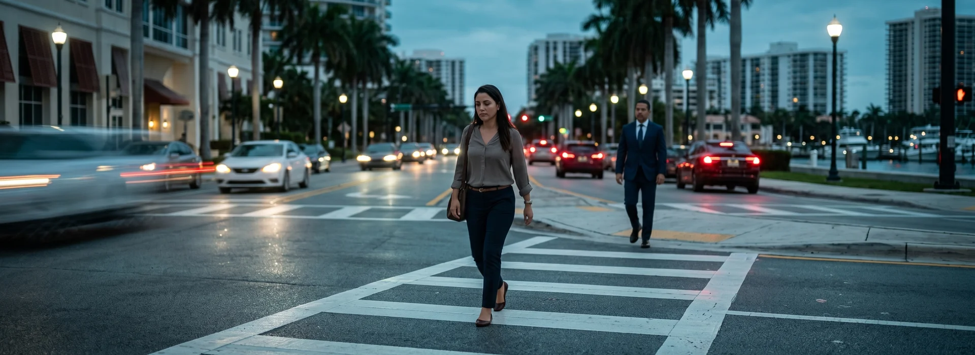 Editorial photograph of Pinecrest at golden hour, conveying the local context for motorcycle accident lawyer representation.